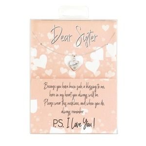Dear Sister - PS I Love You Chain Necklaces